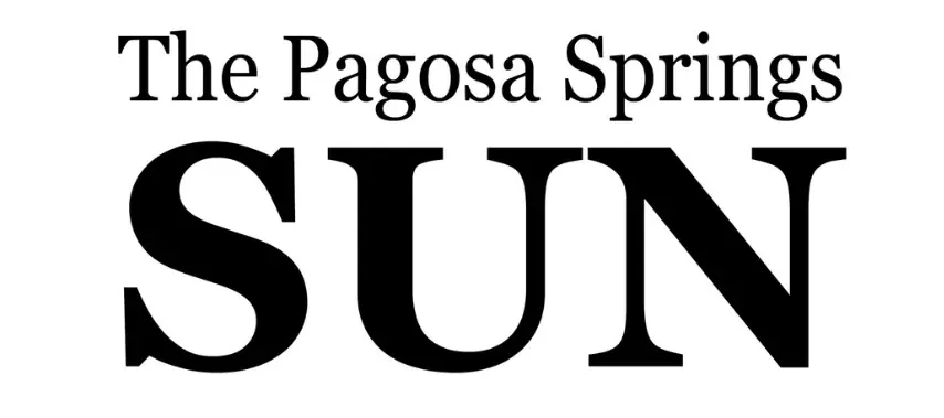 The Pagosa Spring Sun logo