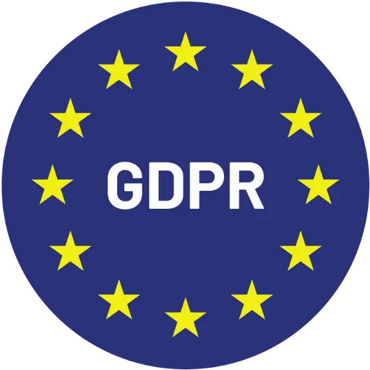 Logo de certificación de cumplimiento GDPR