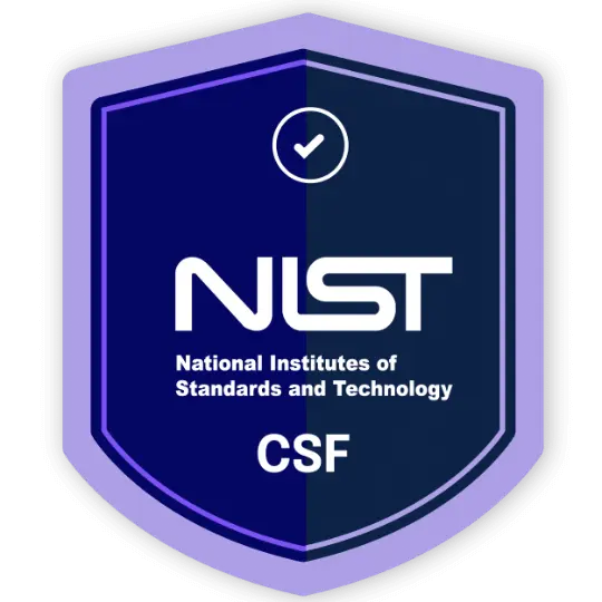 Logo de certificación de cumplimiento NIST