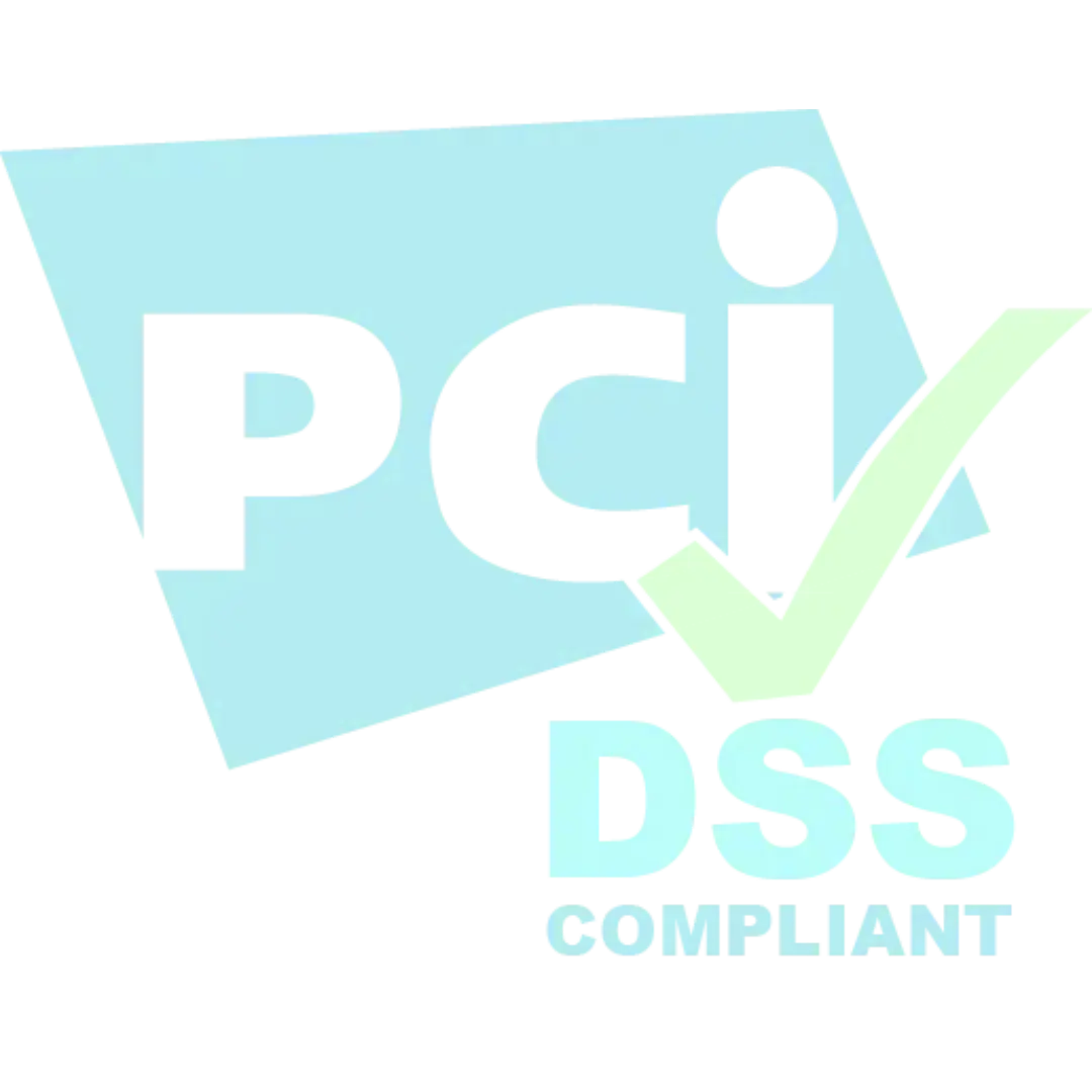 PCI DSS compliance certification logo